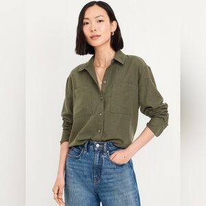 Old Navy Boyfriend Shirt